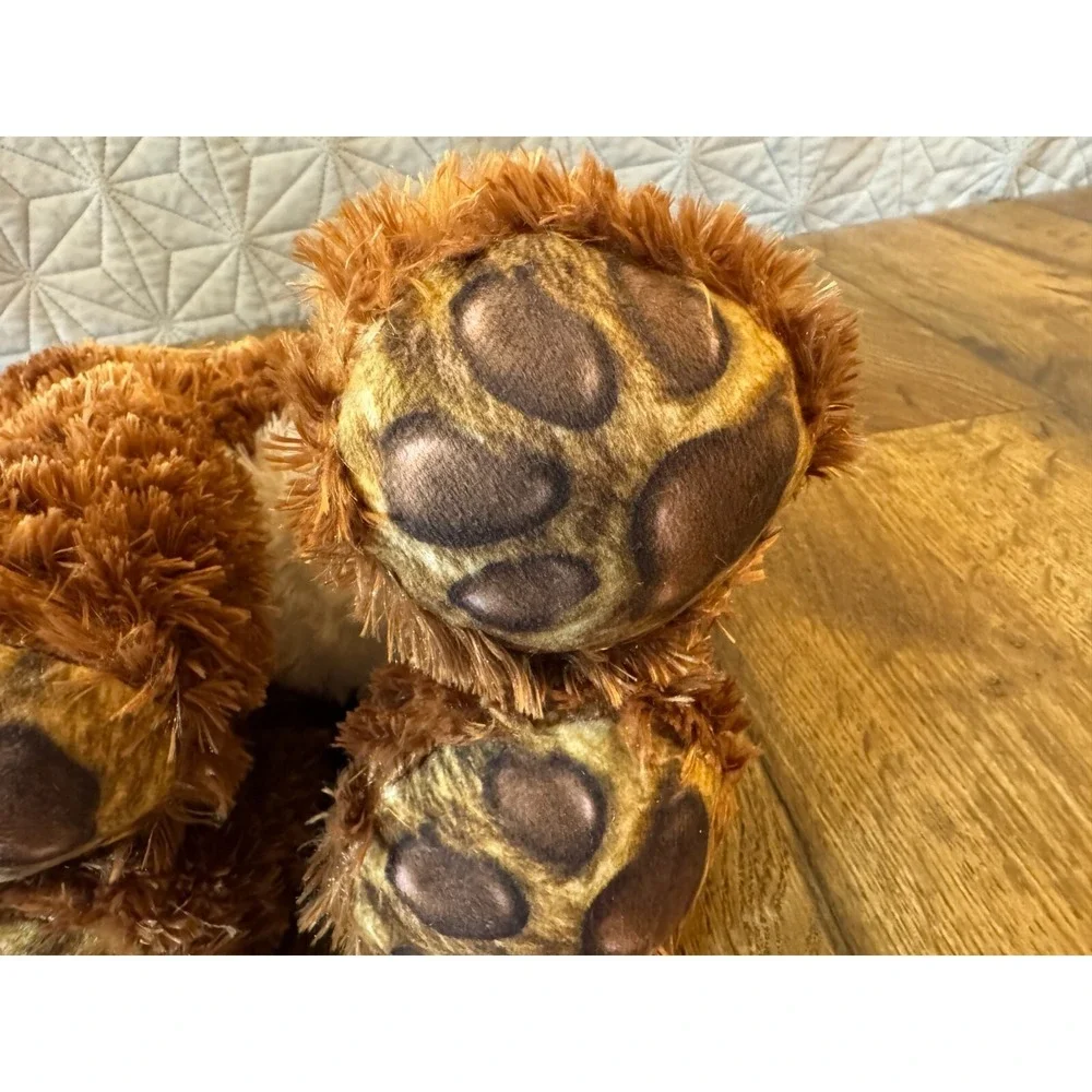 Aurora Olaf Saint‎ Bernard Dog Puppy Plush Stuffed Animal Realistic Brown 9 Inch